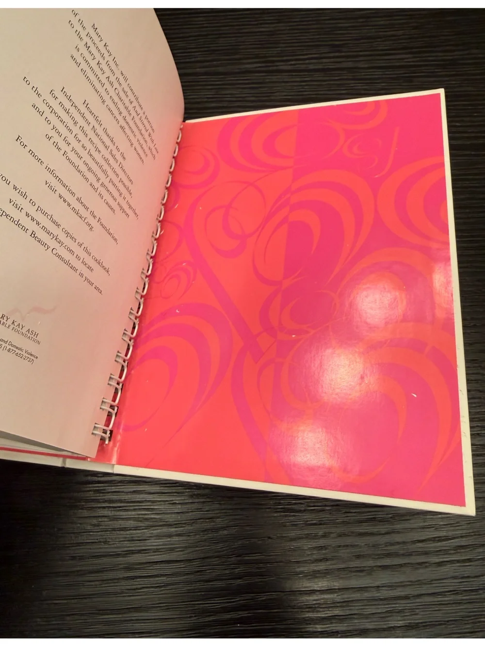 Mary Kay Cookbook And Stirred with Love Hardcover Book
